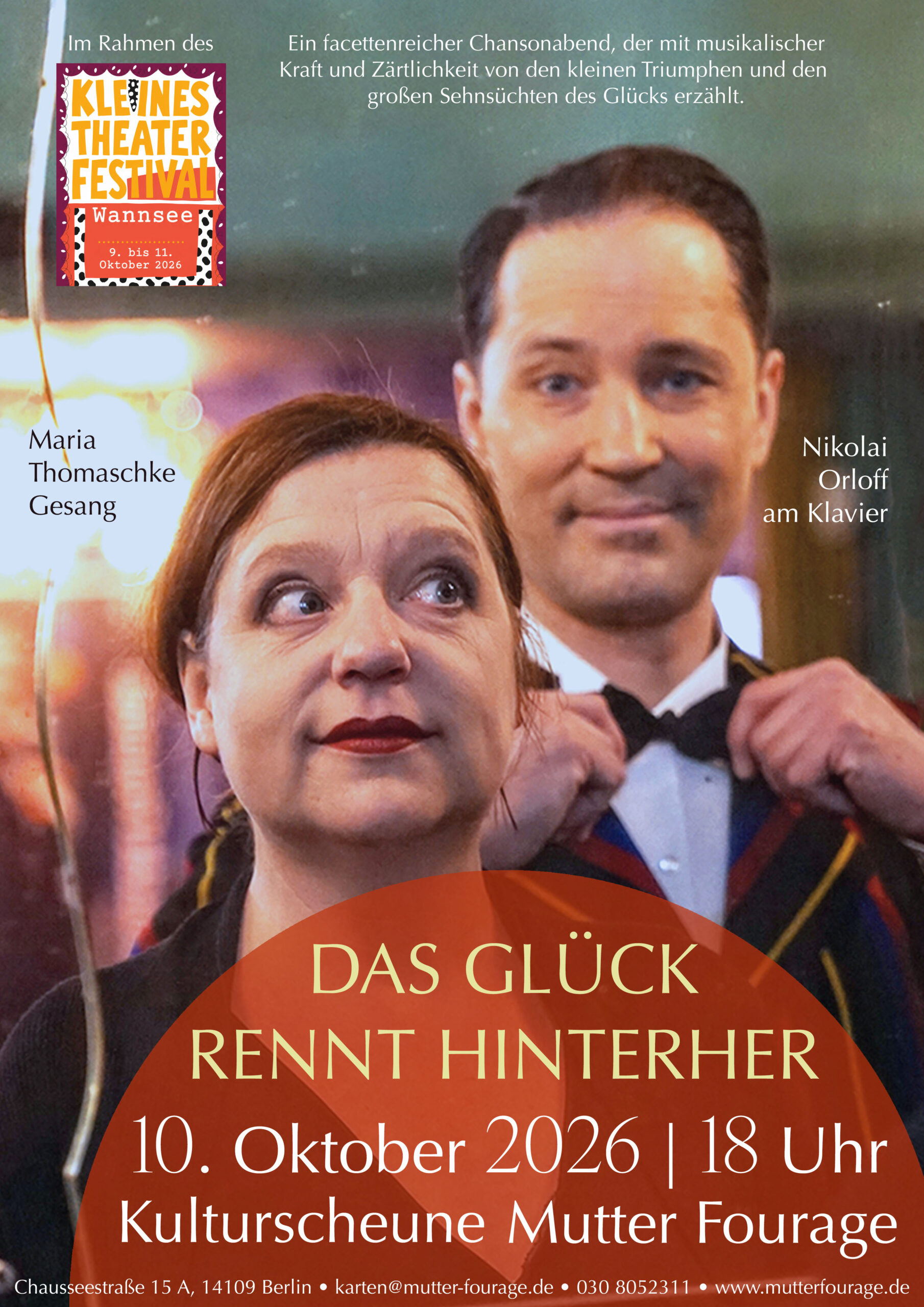 DAS GLÜCK RENNT HINTERHER