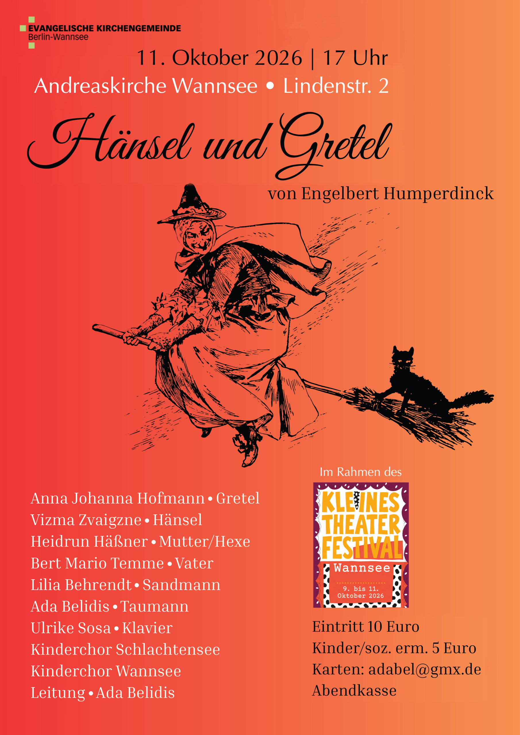 HÄNSEL UND GRETEL | Kinderoper von Engelbert Humperdinck